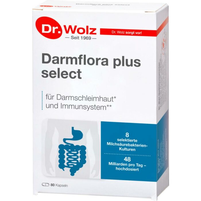 Darmgesund Darmflora plus select - 80 Kapseln