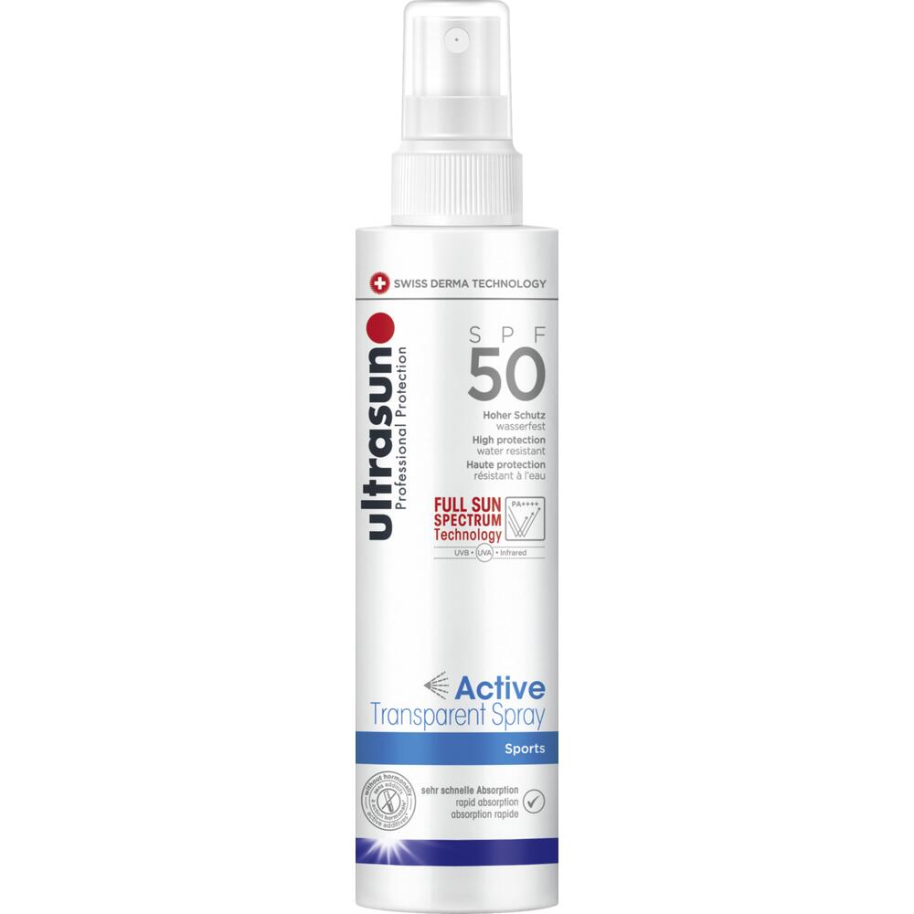 BODY Active Transparent Spray SPF50